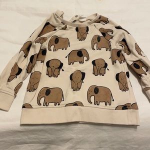 Elephant shirt 2T h&m